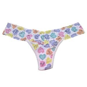 NEW Hanky Panky OS Valentine Be Mine‎ Print Vkini